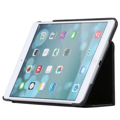 索士iPad Air保护套评测 9.7寸平板党的时尚支架皮套，黑色款是否值得入手？