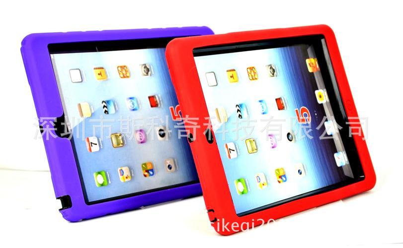 厂家直销 苹果iPad 5/Air 横向支架机器人平板电脑保护套——防摔与支撑的完美结合